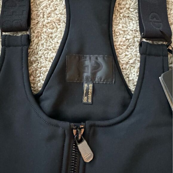 GOLDBERGH WOMEN'S PHOEBE SALOPETTE SKI BIB BLACK NWT size 10 - Picture 3 of 7